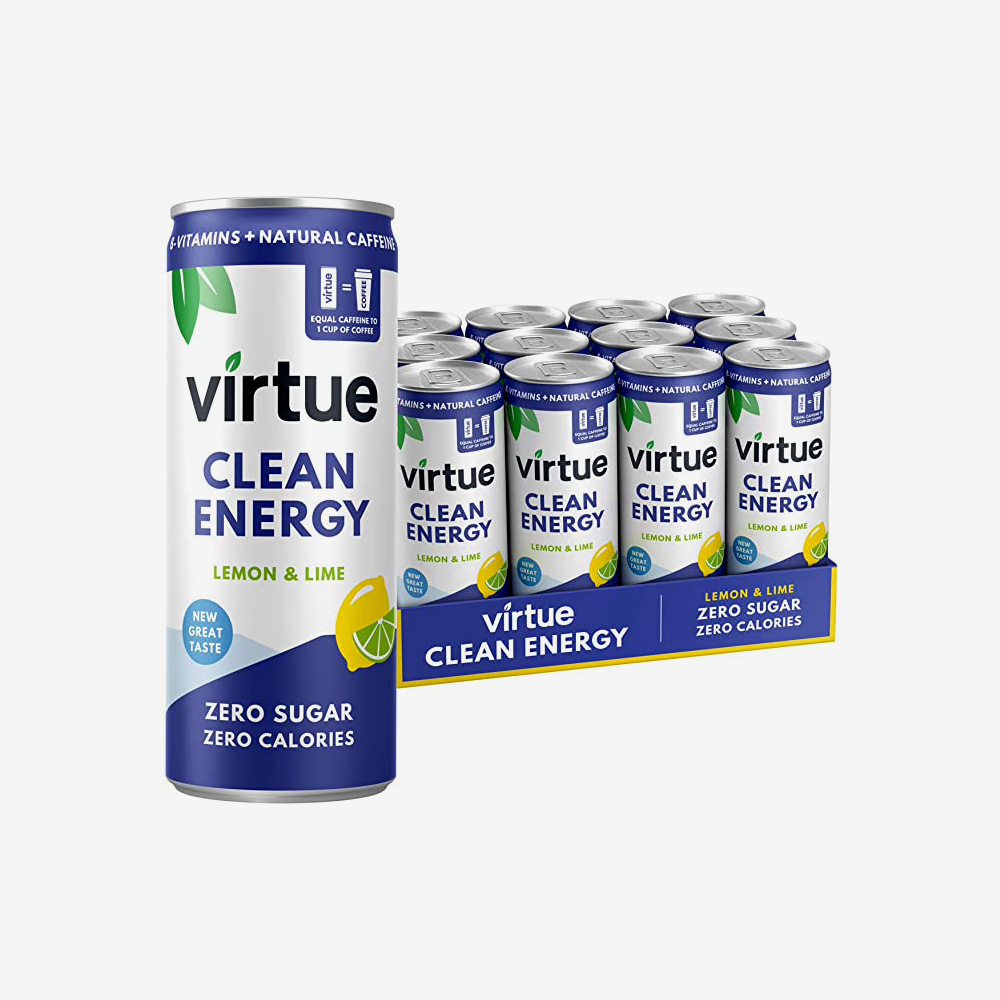 Virtue Clean Energy - Lemon & Lime 12 Pack